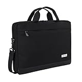 15.6 Inch Laptop Bag, Beyle Business Laptop Case, Briefcase Messenger Shoulder Bag for Men Women, College Students Office Workers Professional Computer, Notebook, Table, MacBook Bag, Black