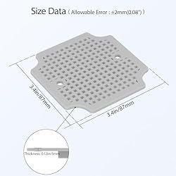 LeMotech Mounting Plate for Junction Box, ABS