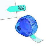 Redi-Tag 81034 Arrow Message Page Flags In Dispenser,