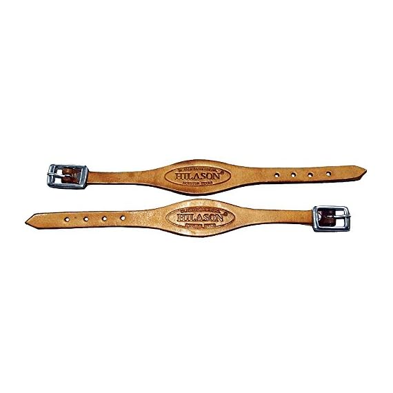HILASON-Western-Leather-TACK-Horse-Saddle-Stirrup-Fender-Adjustable-Hobble-Straps-TAN