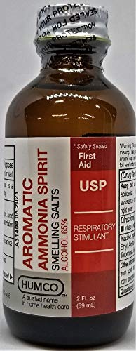 Humco Aromatic Ammonia Spirit USP 2 oz (Pack of 9)