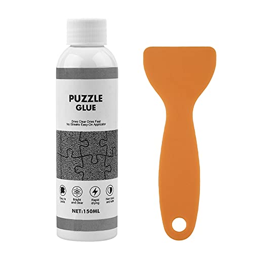 YAKAMOZ Jigsaw Puzzle Glue with Applicator Suitable for 1000/1500/3000
