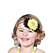 Voberry® Lovely Baby Girls Headbands Rhinestone Flower Headbands Hair Band (A)