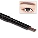 HeyBeauty Eyebrow Pencil with Brow Brush, Waterproof Automatic Makeup Cosmetic Tool, Red Brown-4#