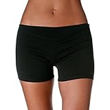 Focussexy Hot Womens Butt Lifter Boy Shorts Shapewear Butt Enhancer Control Panties, S (Waist 23-25 Inch), Black