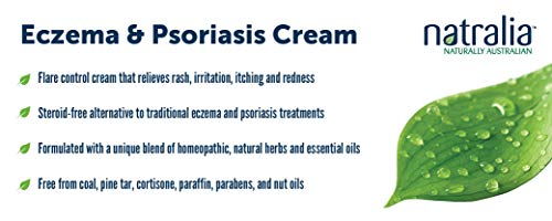 Natralia Eczema & Psoriasis Cream, 2 Ounce Tube