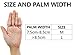 Star Quality Cut Resistant Kitchen Gloves 4 Pairs Set | Durable Latex Gloves Odor Free | Reusable Bathroom Gloves in 4 Colors | Great Value Pack of 2 Pairs M and 2 Pairs L knife-resistant Gloves