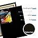 PHOENIX Large Black Stretched Canvas, 16x20 Inch/4 Pack - 3/4 Inch Profile, 8 Oz Gesso Primed 100% Cotton Blank Black Canvases for Acrylic, Oil Painting & Crafts
