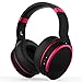 COWIN E8 [Upgraded] Active Noise Cancelling Headphones Bluetooth Headphones with Microphone Deep Bass Wireless Headphones Over Ear, Great Audio for Travel/Work/TV/Computer/Cellphone, Rose