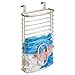 mDesign Steel Hanging Cabinet Organizer, Pearl Champagne, 3