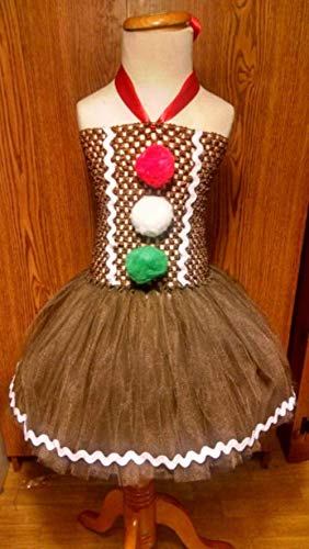 gingerbread tutu dress