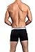 Obviously Naked Boxer Brief 3 inch Leg (Medium, Black)