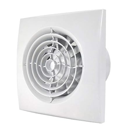 Badlüfter mit Nachlauf 125mm SEHR LEISE !!!!: Amazon.de: Baumarkt