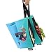 QOGiR Reusable Snack Bags and Sandwich Bags with Handle(Colorful Elephant)