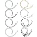 Eyeglass Chains, Hicdaw 8PCS Eyeglass Chains for Women Eyeglasses String Holder Glasses Cord Lanyard Gift for Women