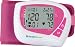 HealthSmart Automatic Wrist Blood Pressure Monitor with 60 Second Digital Readout, Pink