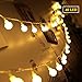 Globe String Lights, 40 LED Waterproof Decorative String Lights Outdoor, IP 65, Battery Operated Starry Fairy Lights for Patio, Christmas, Garden, Wedding, Parties