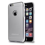 iPhone 6/6S Case, Getron Ultra Slim Premium Fit Thin [HEAVY DUTY] Shock Resistant Dual Layer Tough Armor Metal and Soft TPU Bumper Case Cover for Apple iPhone 6/6S (4.7 Inches)-(Gray)