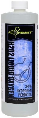 Alchemist H2O2 Liquid Oxygen 34% Quart (12/Cs)