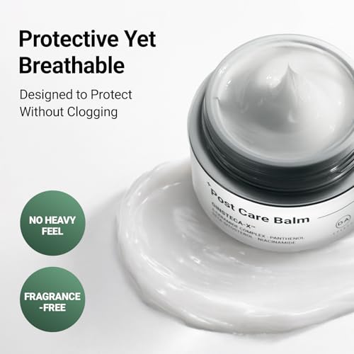 DA EFFECT Post Care Balm – Hydrating Barrier Repair Balm, Face Moisturizer with TECA & Ginseng Exosome | for Sensitive Skin, Helps Soothe Visible Redness & Dryness, 30ml (Unscented, 30, Milliliters)