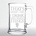 Game of Thrones - I Drink and I Know Things - Etched Beer Mug
