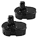 2Pack DC9096 Battery for Dewalt 18V 3600mAh Replacement Battery Ni-Mh XRP DC9098 DC9099 DC970 DW9095 DW9096 DW9098 DW9099 DE9039 DE9095 DE9096 DE9098 DE9503