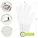 GlowCity Light Up LED Skeleton Hand Gloves (One Size, Blue)