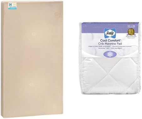 sealy soybean serenity organic crib mattress