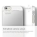 elago® [Outift][White/Silver] - [Premium Hybrid Construction][Dual Toned][Spark Design Award] - for iPhone 6/6S Plus