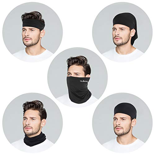 Tolaccea Face Protection Cooling Gaiters for Windproof Dust Sun UV Protection Headwear Ice Silk Cooling Sports for Motorcycle Outdoor Sports Cycling 4PCS
