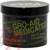 Kuza Gro-Aid Medicated Hair and Scalp Conditioner 4oz view 2