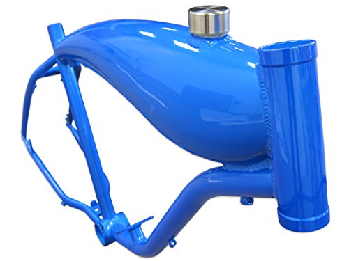 BBR Tuning 26 Inch Motorized Bicycle Frame w/ 2.4L Gas Tank- Blue