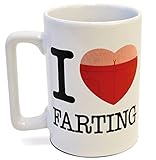 BigMouth Inc - Talking Mug - I Love Farting