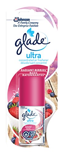 Glade Ultra Concentrated Air Freshener, Radiant Berries - 12 Count