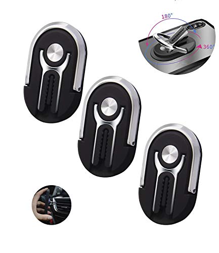 WYMECT Multipurpose Mobile Phone Bracket Holder Stand 360 Degree Handsfree Rotation Cellphone Mount for Car Home 3 Pack