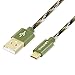 Micro USB Android Cable, Wintekd [2-Pack 3.3ft] Premium Nylon Braided High Speed USB to Micro USB Charging Cord Android Fast Charger for Samsung Galaxy S7/S6/S5/Edge,Note 5/4/3,HTC,LG - (Camo Green)