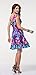 JINHUANSHOW Women's Spring Summer Bold Printed Dresses Flower14 (Medium, Color4)