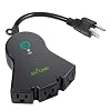 BN-LINK Smart WiFi Heavy Duty Outdoor Outlet, Timer and Countdown Function, No Hub Required for Outdoor Lights…