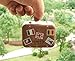 nanguawu 1:6 Stamps Doll Dollhouse Miniature Toy Trunk Box Suitcase Luggage Traveling Case
