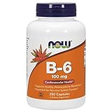 NOW Foods Vitamin B-6, 250 Capsules / 100mg