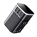 Travel Adapter Universal International Power Adapter World Travel USB Outlets 100V to 240V【Type c + 2 Port USB + EU/US/AUS/UK】 Plug Converter,Multi Adapter Travel Accessories