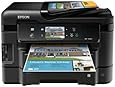 Epson WorkForce WF-3540 Wireless All-in-One Color Inkjet Printer, Copier, Scanner, 2-Sided Duplex, ADF, Fax. Prints from Tablet/Smartphone. AirPrint Compatible (C11CC31201)