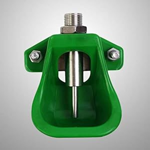 Yardwe Abbeveratoio Automatico per maiali capre Cavalli bovini Pecore Mucche Bestiame Animali pollame (Verde)