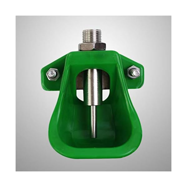 Yardwe Abbeveratoio Automatico per maiali capre Cavalli bovini Pecore Mucche Bestiame Animali pollame (Verde)