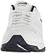 Avia Men's AVI-Rival Walking Shoe, White/True-Navy/Chrome Silver, 10.5 M US