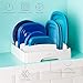 YouCopia 50083 StoraLid Food Container Lid Organizer, Medium, White Old