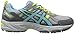 ASICS Women's Gel-Venture 5 Running Shoe, Silver Grey/Turquoise/Lime Punch, 7 M US
