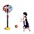 CHAKMEE Adjustable Basket Ball for Kids