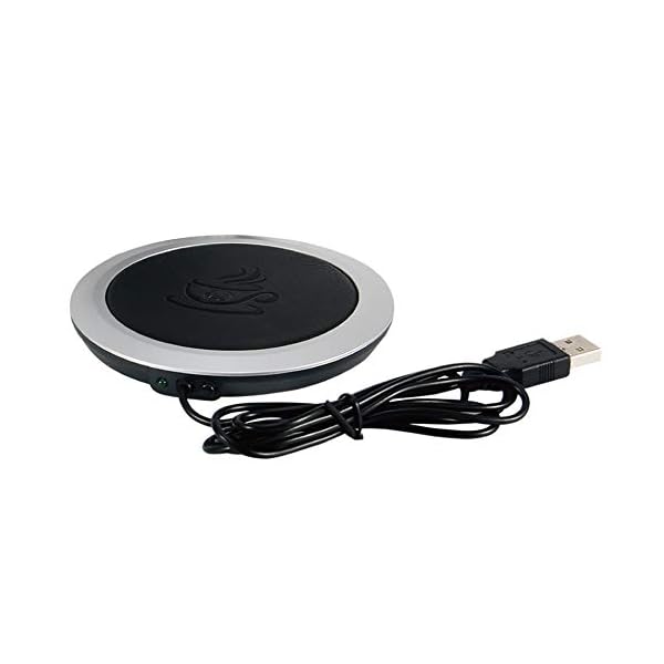 FORNORM Coffee Mug Warmer, Mug Warmer for Desk USB Cup Heater Warmer for Coffee Tea Milk Cocoa Chocolate Drinks Fast…