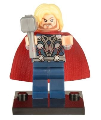 BricksGalore Marvel Thor Minifigure